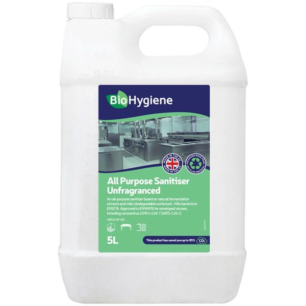 BioHygiene-All-Purpose-Sanitiser-Unfragranced-5L BioHygiene-All-Purpose-Sanitiser-Unfragranced-5L